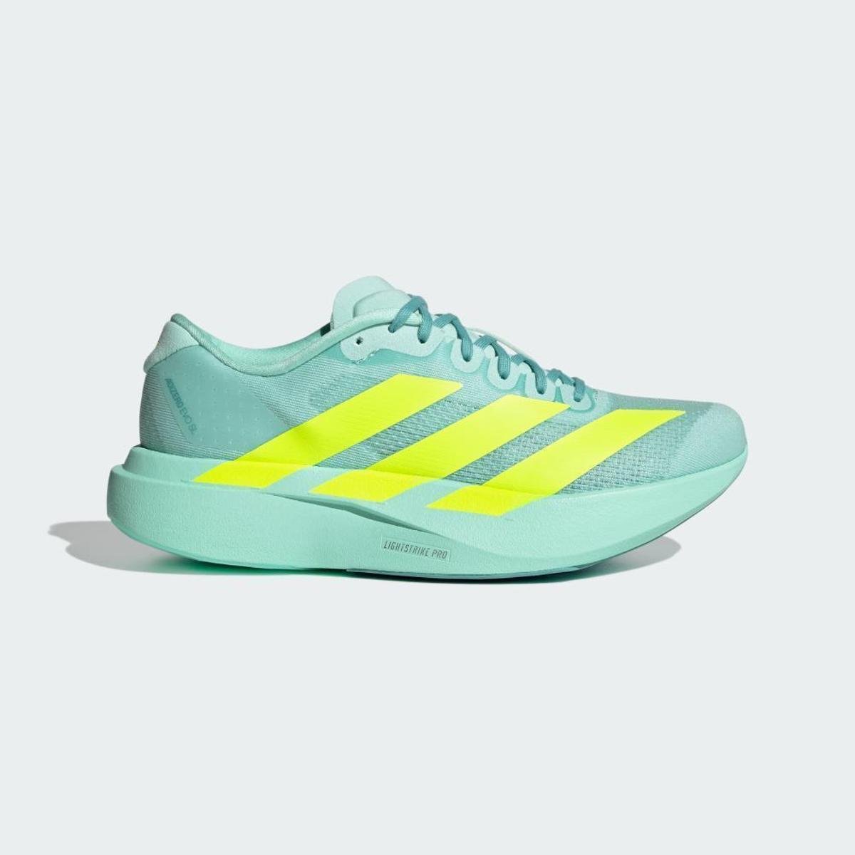 Tênis Adidas Adizero Evo SL Feminino - Azul Turquesa | Amarelo