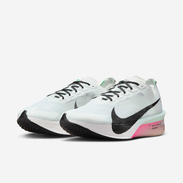 Tênis Nike Zoomx Vaporfly 4 Feminino - Branco | Rosa