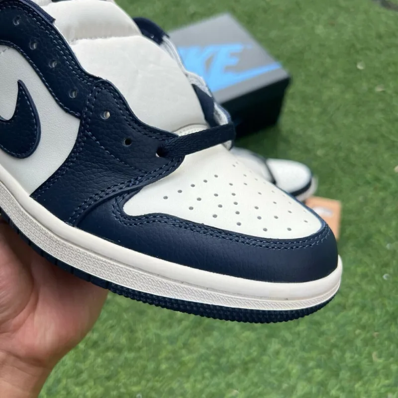 Tênis Air Jordan 1 Low - Obsidian