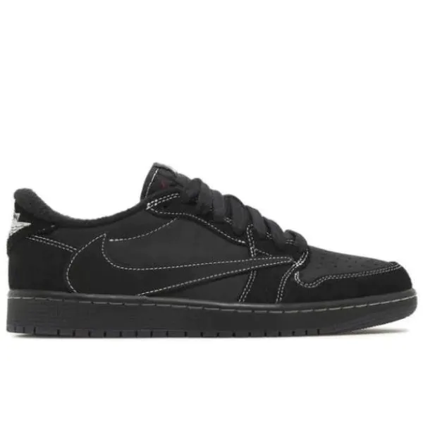 Tênis Travis Scott x Air Jordan 1 Low - Black Phantom