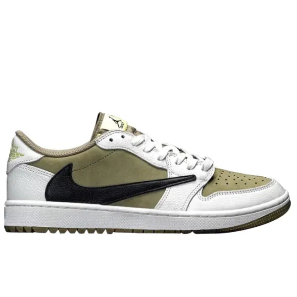 Tênis Travis Scott x Air Jordan 1 Low - Golf