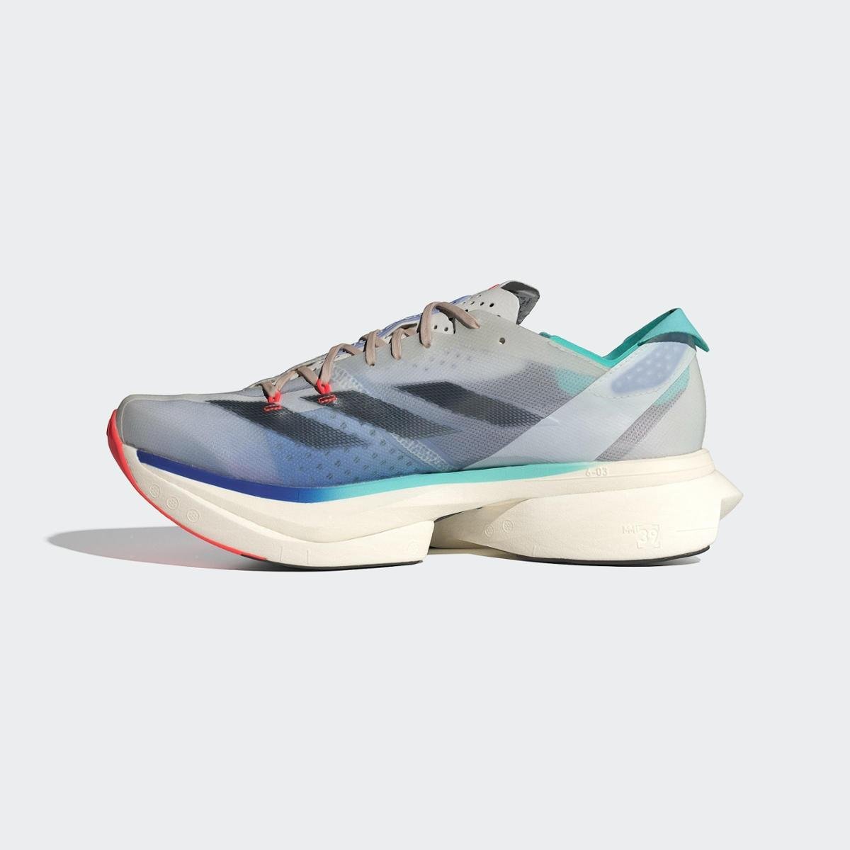 Tênis Adidas Adizero Adios Pro 3 Masculino - Branco | Azul