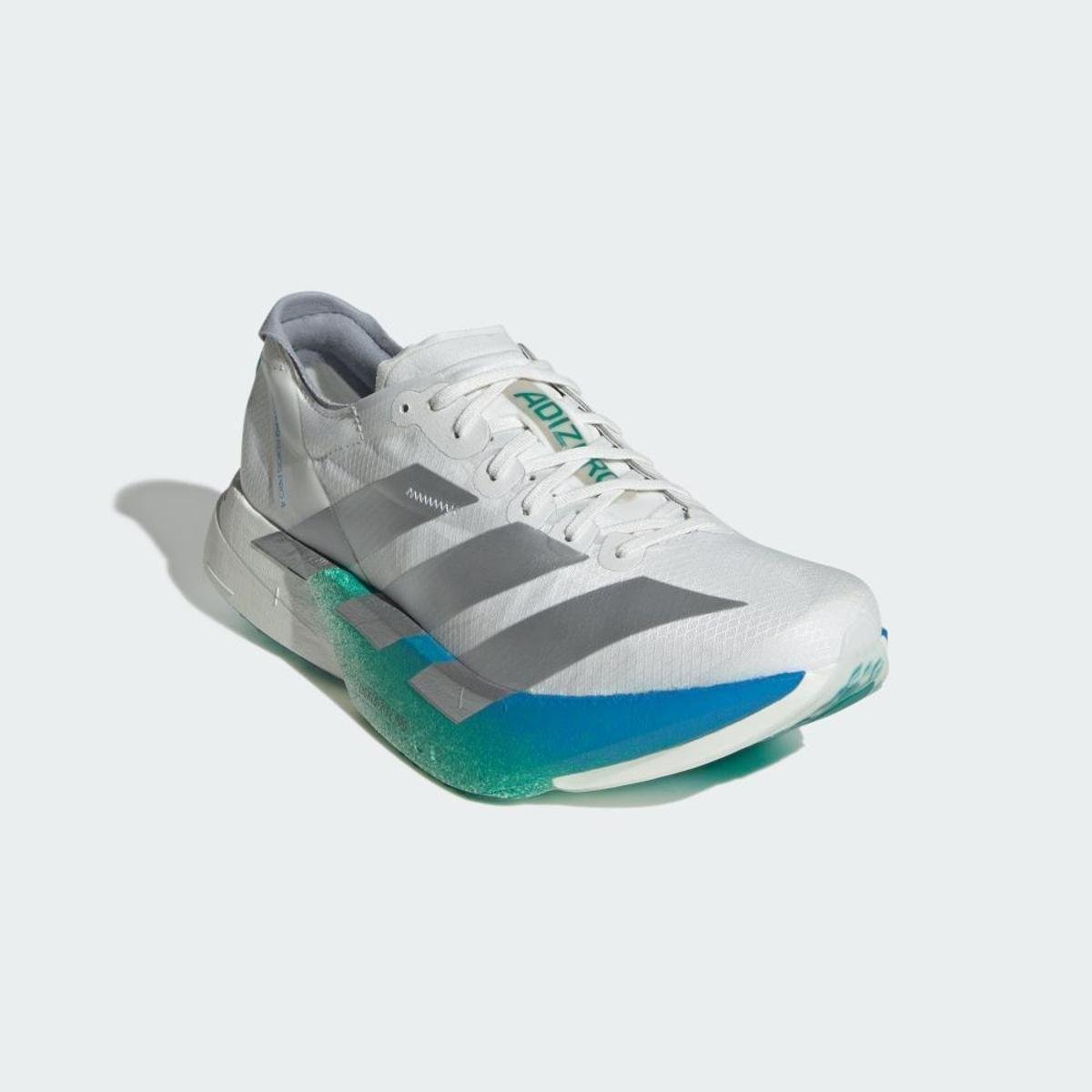 Tênis Adidas Adizero Adios Pro 4 Feminino - Branco | Azul Piscina