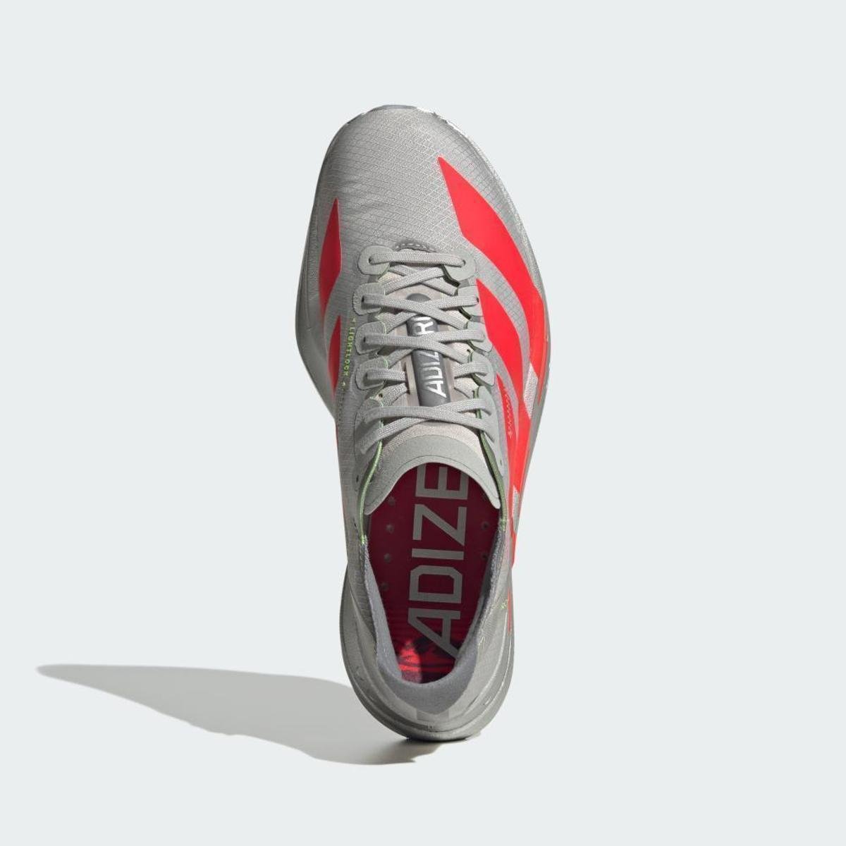 Tênis Adidas Adizero Adios Pro 4 Feminino - Cinza | Vermelho