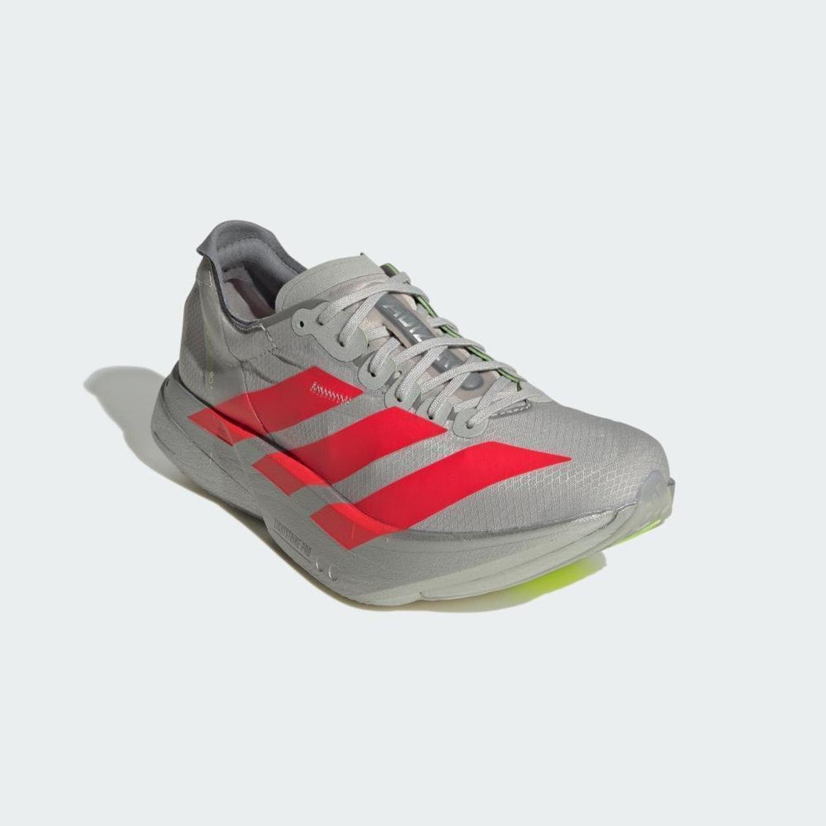 Tênis Adidas Adizero Adios Pro 4 Feminino - Cinza | Vermelho