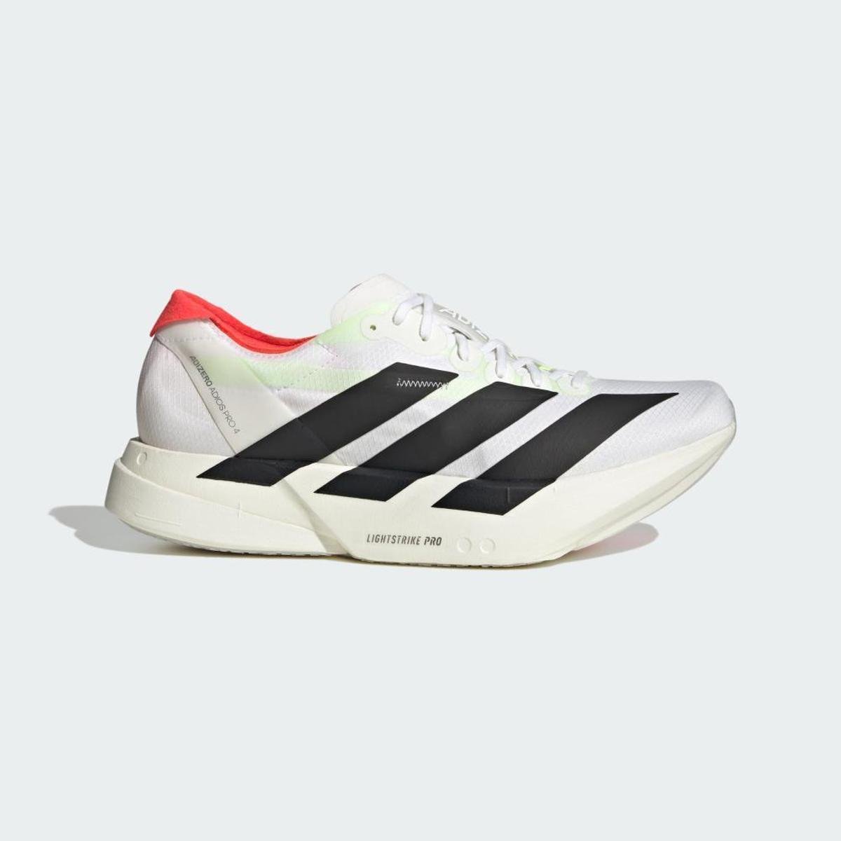 Tênis Adidas Adizero Adios Pro 4 Masculino - Branco | Preto