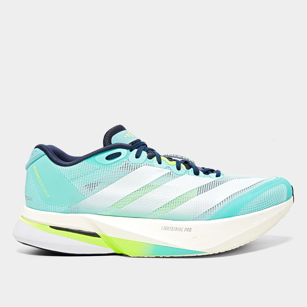 Tênis Adidas Adizero Boston 13 Masculino - Azul Turquesa