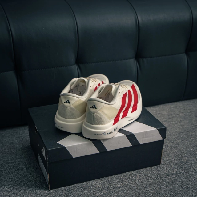 Tênis Adidas Adizero Evo SL - Branco com Vermelho