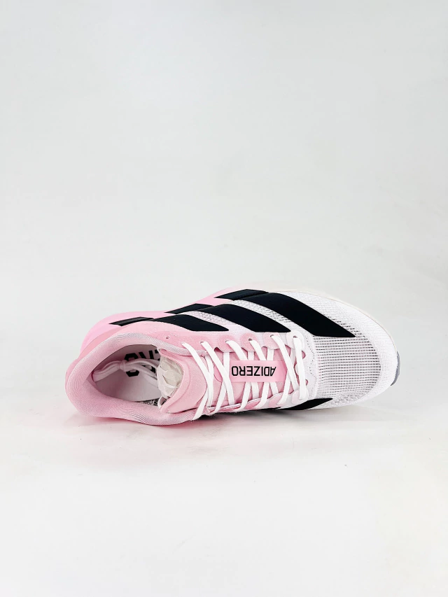 Tênis Adidas Adizero Evo SL Feminino - Rosa com Branco