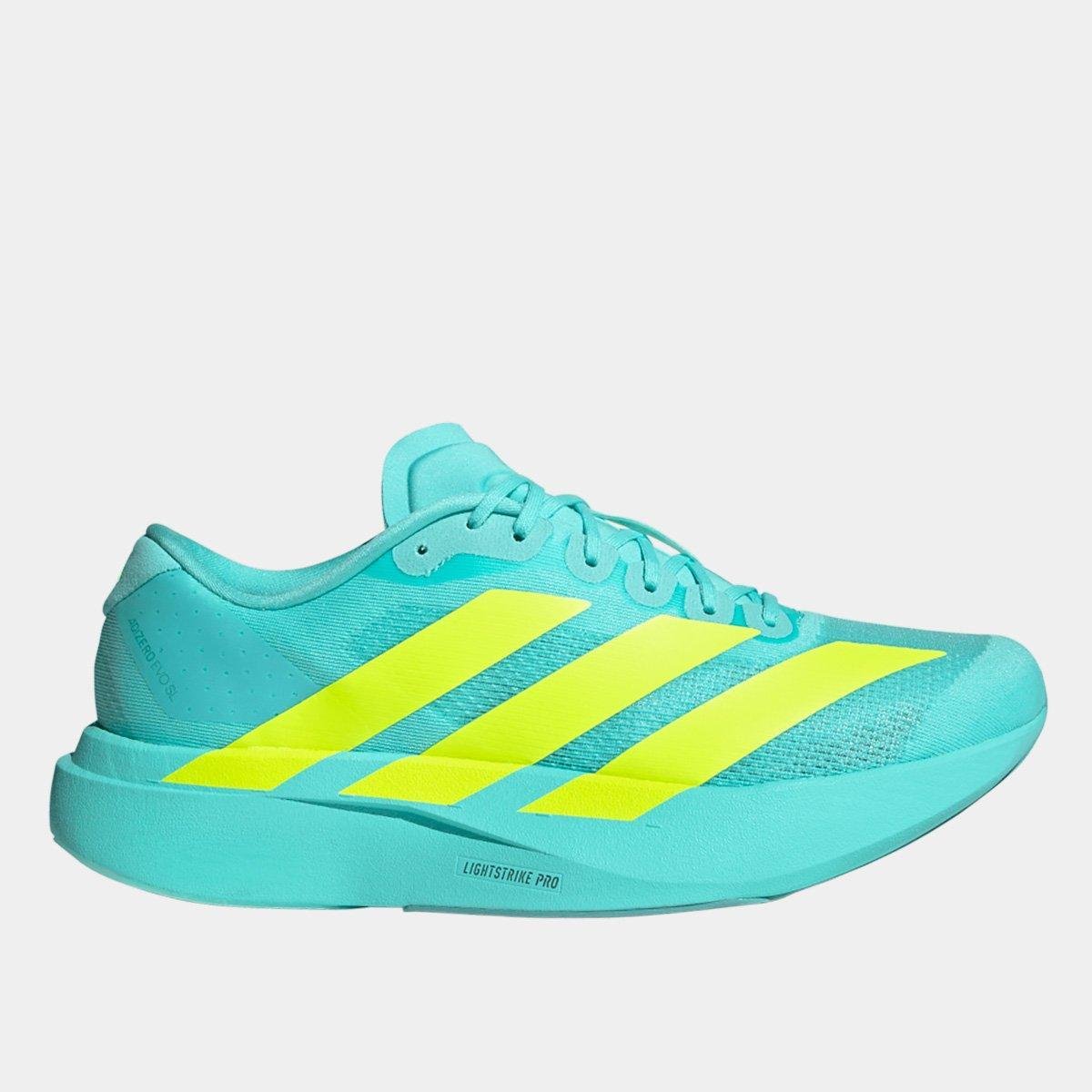 Tênis Adidas Adizero Evo SL Masculino - Azul Turquesa