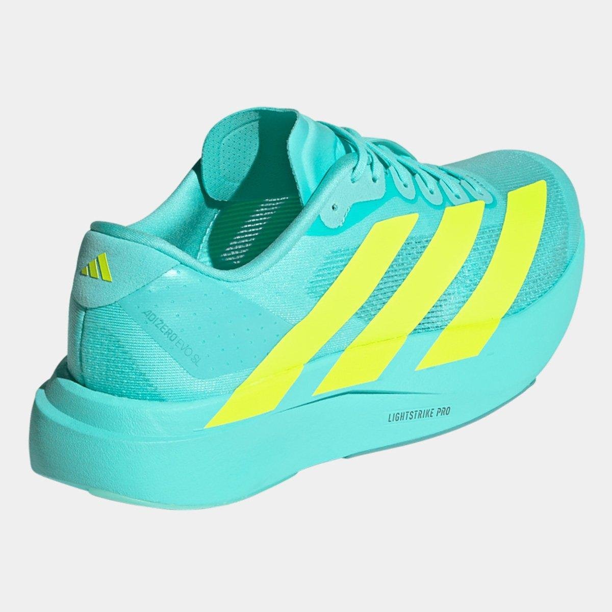 Tênis Adidas Adizero Evo SL Masculino - Azul Turquesa