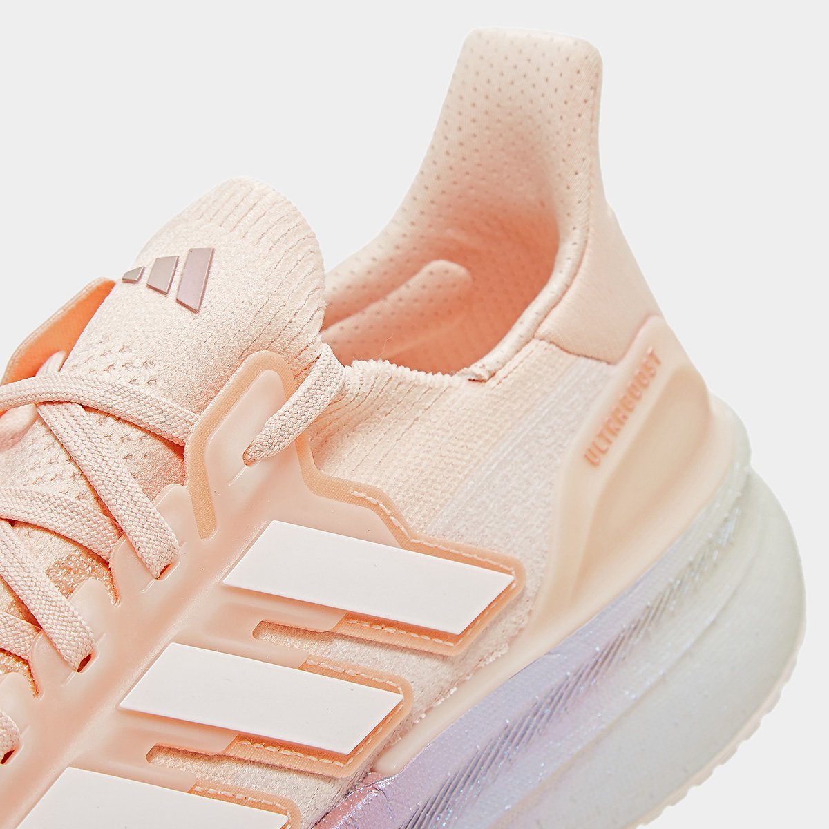 Tênis Adidas Ultraboost 5 Feminino - Bege | Laranja