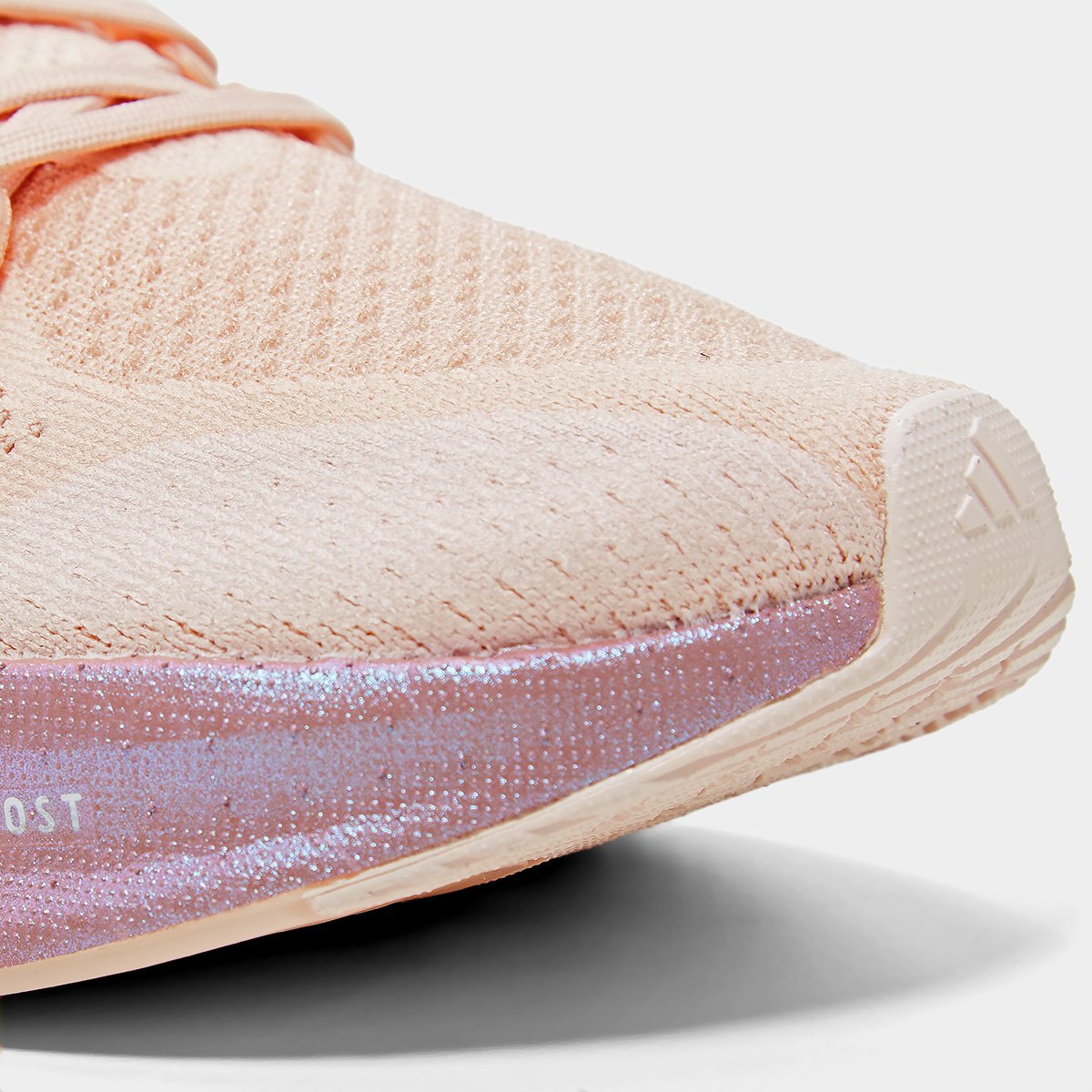 Tênis Adidas Ultraboost 5 Feminino - Bege | Laranja