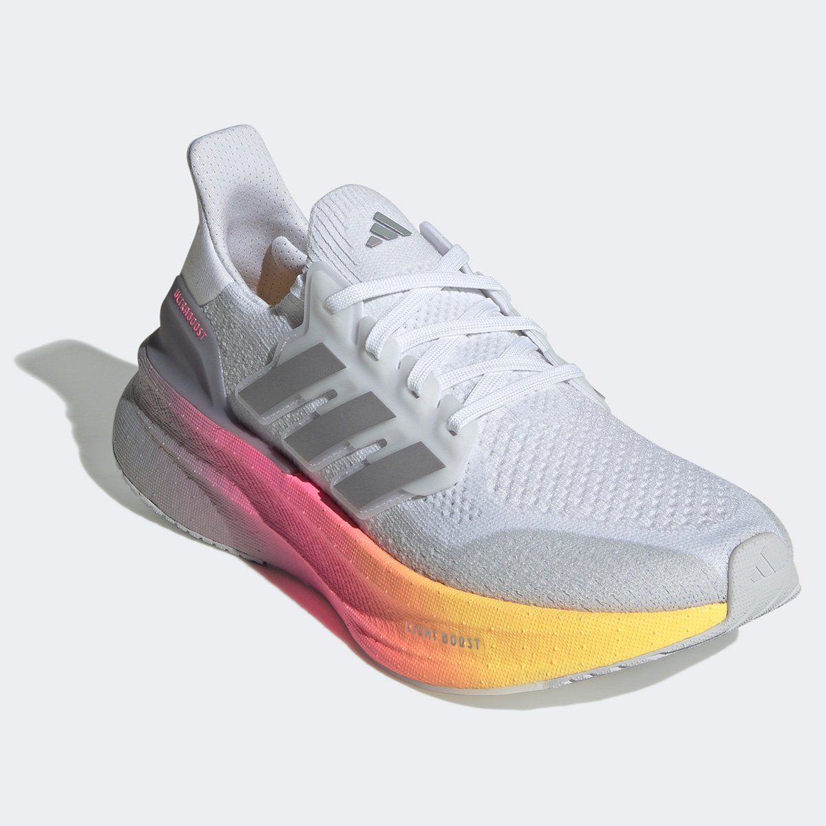 Tênis Adidas Ultraboost 5 Feminino - Branco | Rosa