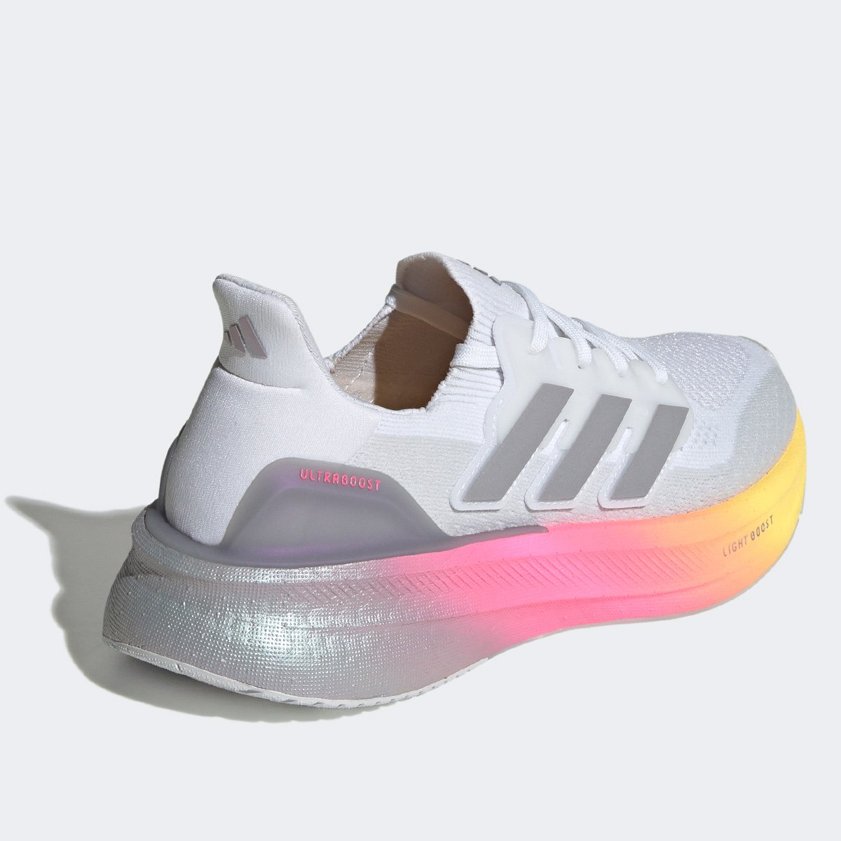 Tênis Adidas Ultraboost 5 Feminino - Branco | Rosa