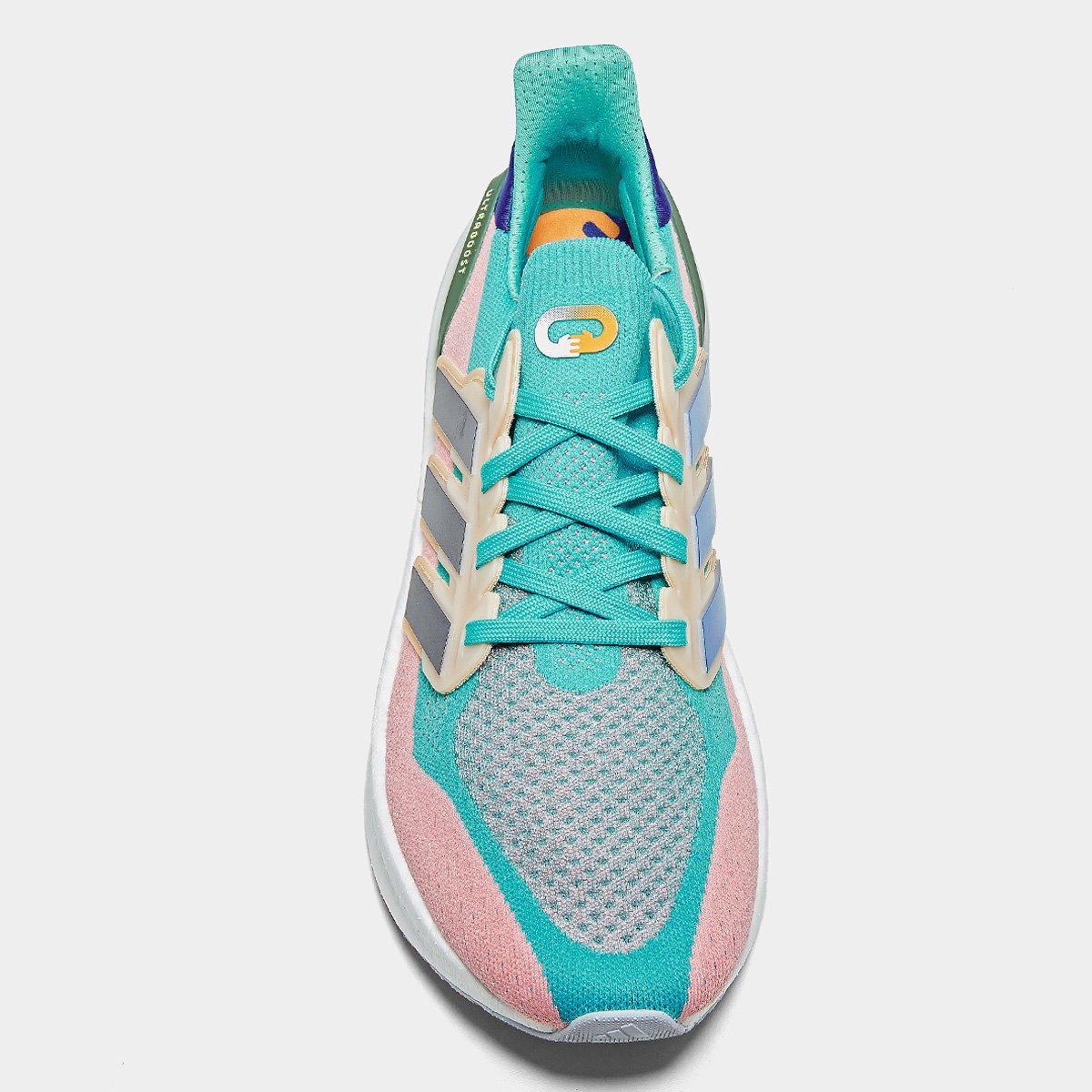 Tênis Adidas Ultraboost 5 Feminino - Laranja | Azul