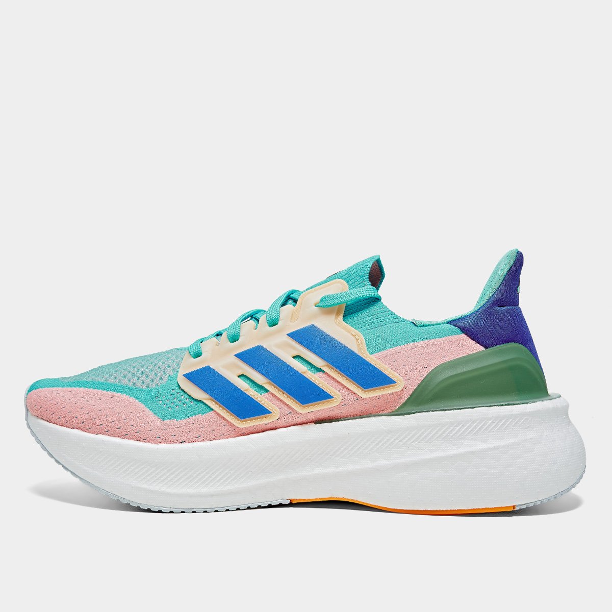 Tênis Adidas Ultraboost 5 Feminino - Laranja | Azul