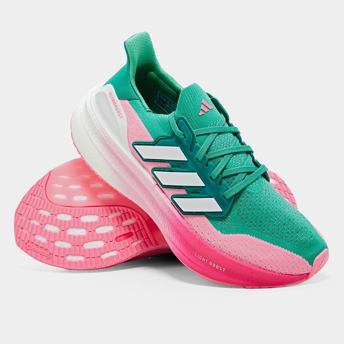 Tênis Adidas Ultraboost 5 Feminino - Verde | Branco