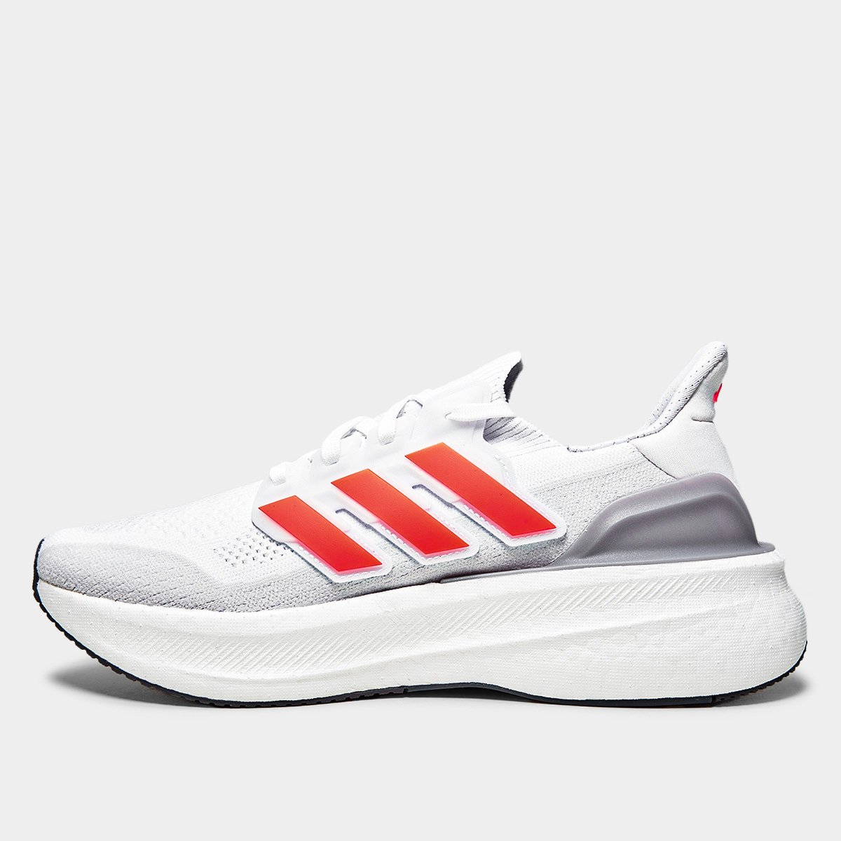 Tênis Adidas Ultraboost 5 Masculino - Branco | Laranja