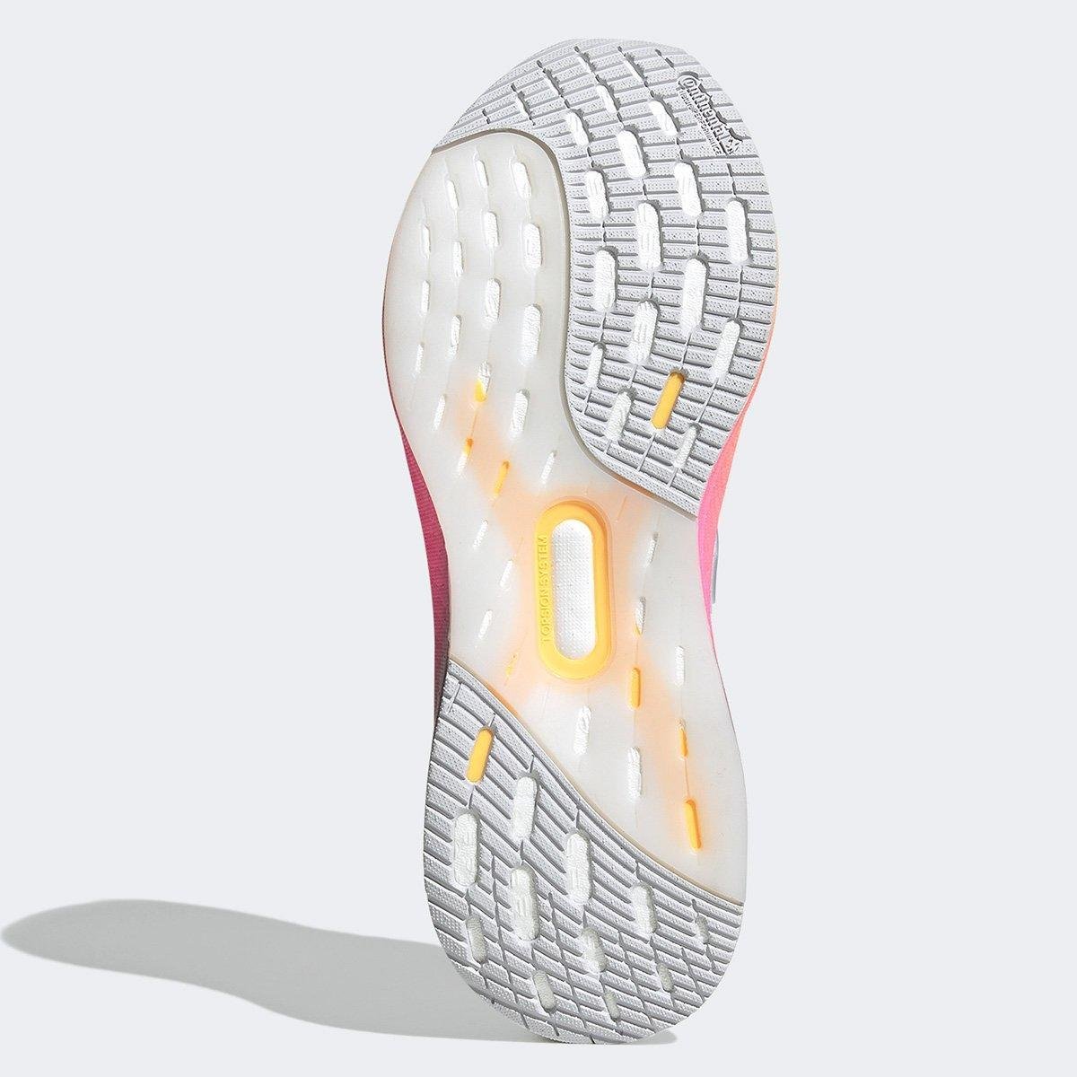 Tênis Adidas Ultraboost 5 Masculino - Branco | Rosa