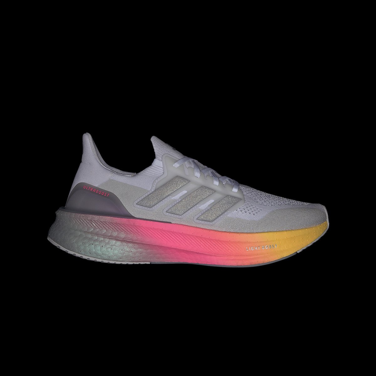 Tênis Adidas Ultraboost 5 Masculino - Branco | Rosa