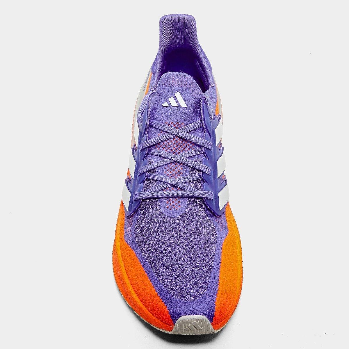 Tênis Adidas Ultraboost 5 Masculino - Laranja | Roxo