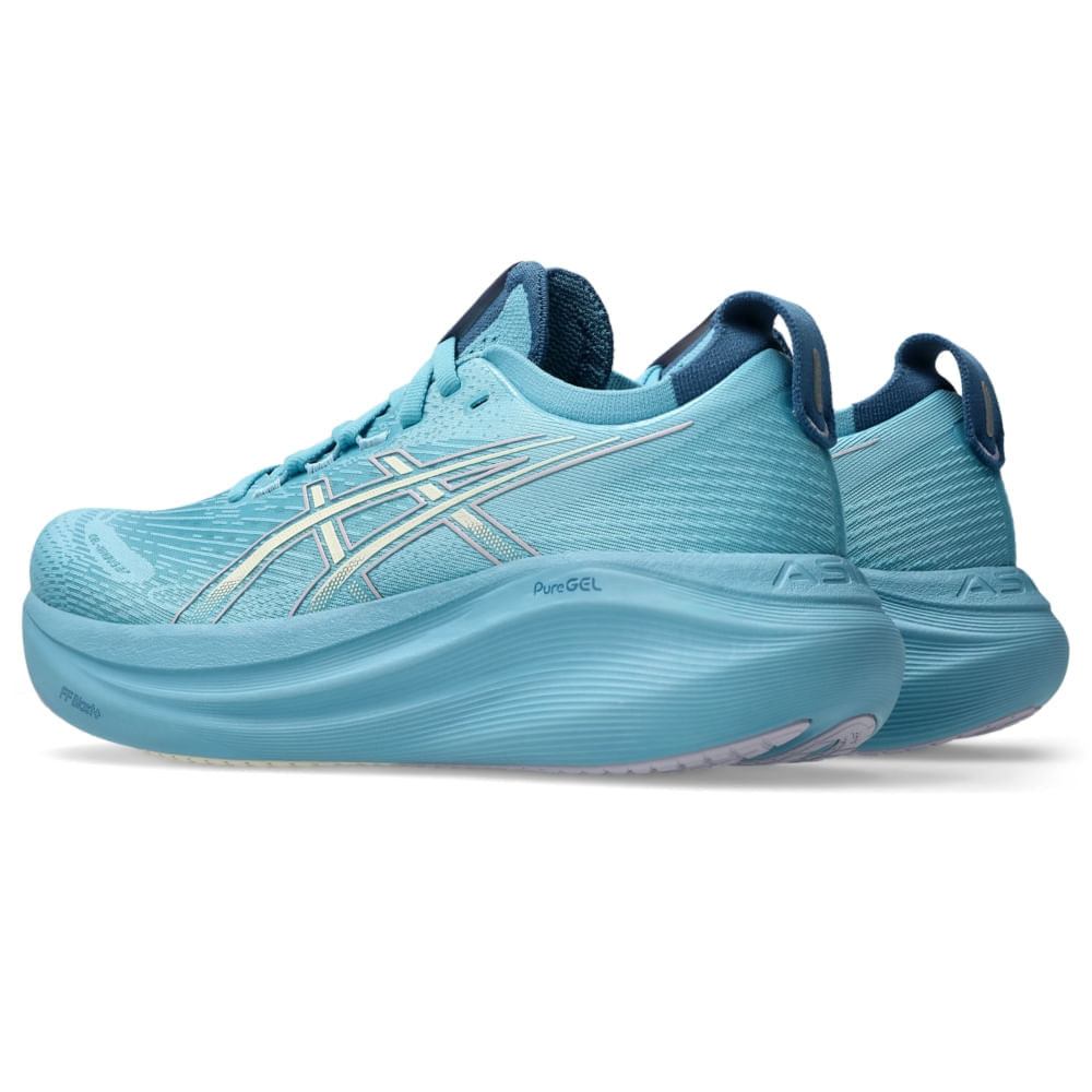 Tênis Asics Gel-nimbus 27 Feminino - Azul | Bege