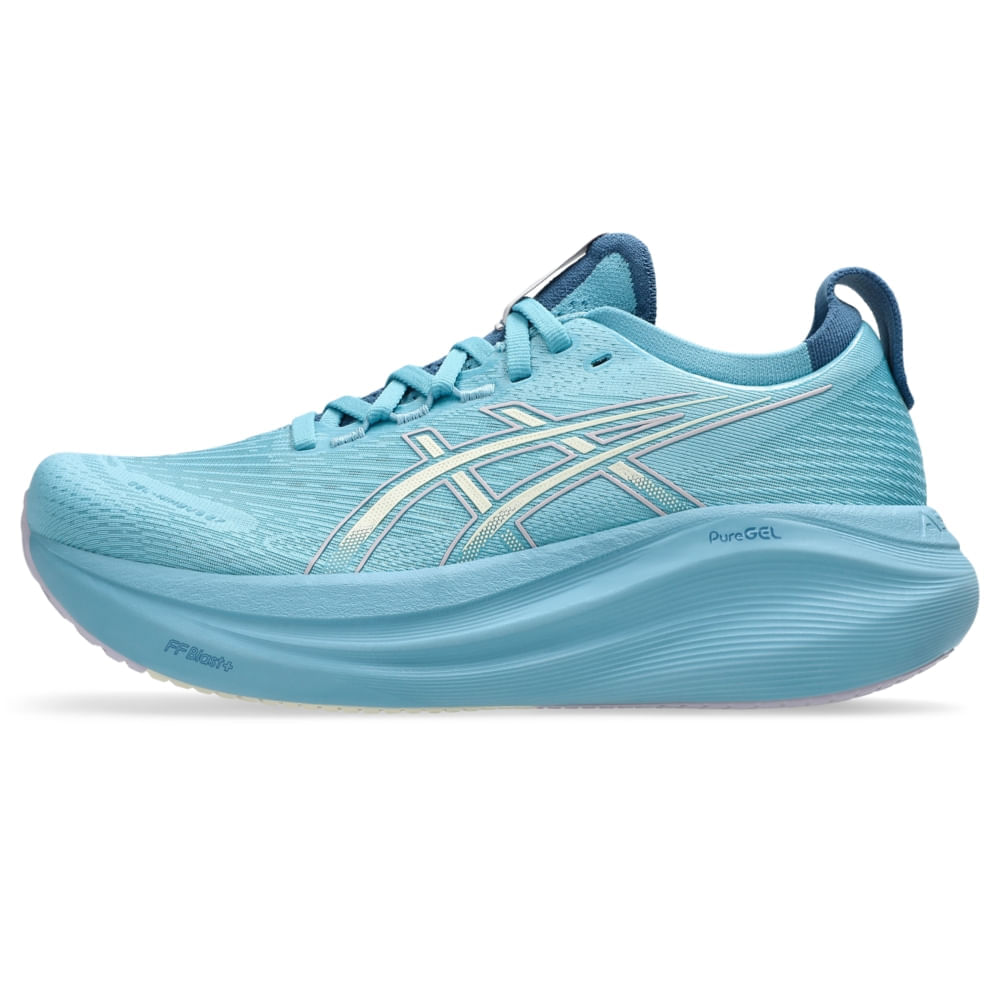 Tênis Asics Gel-nimbus 27 Feminino - Azul | Bege