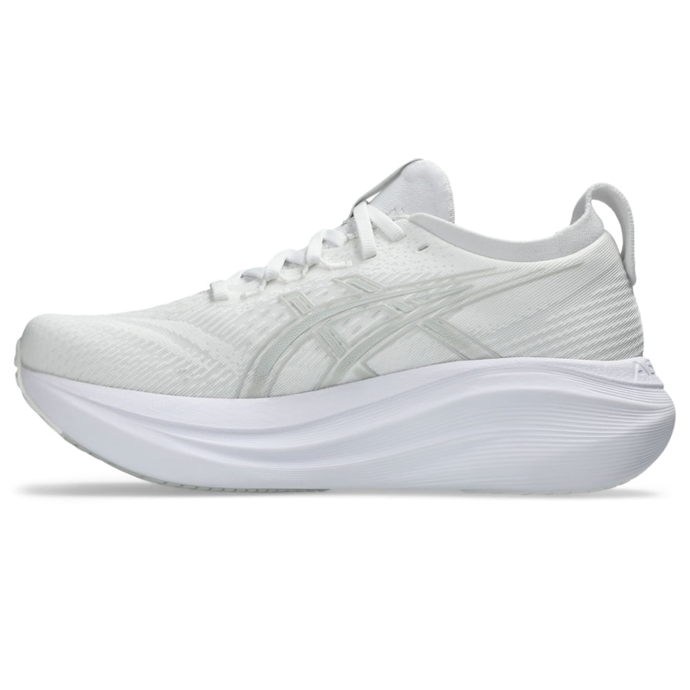 Tênis Asics Gel-nimbus 27 Feminino - Branco | Cinza