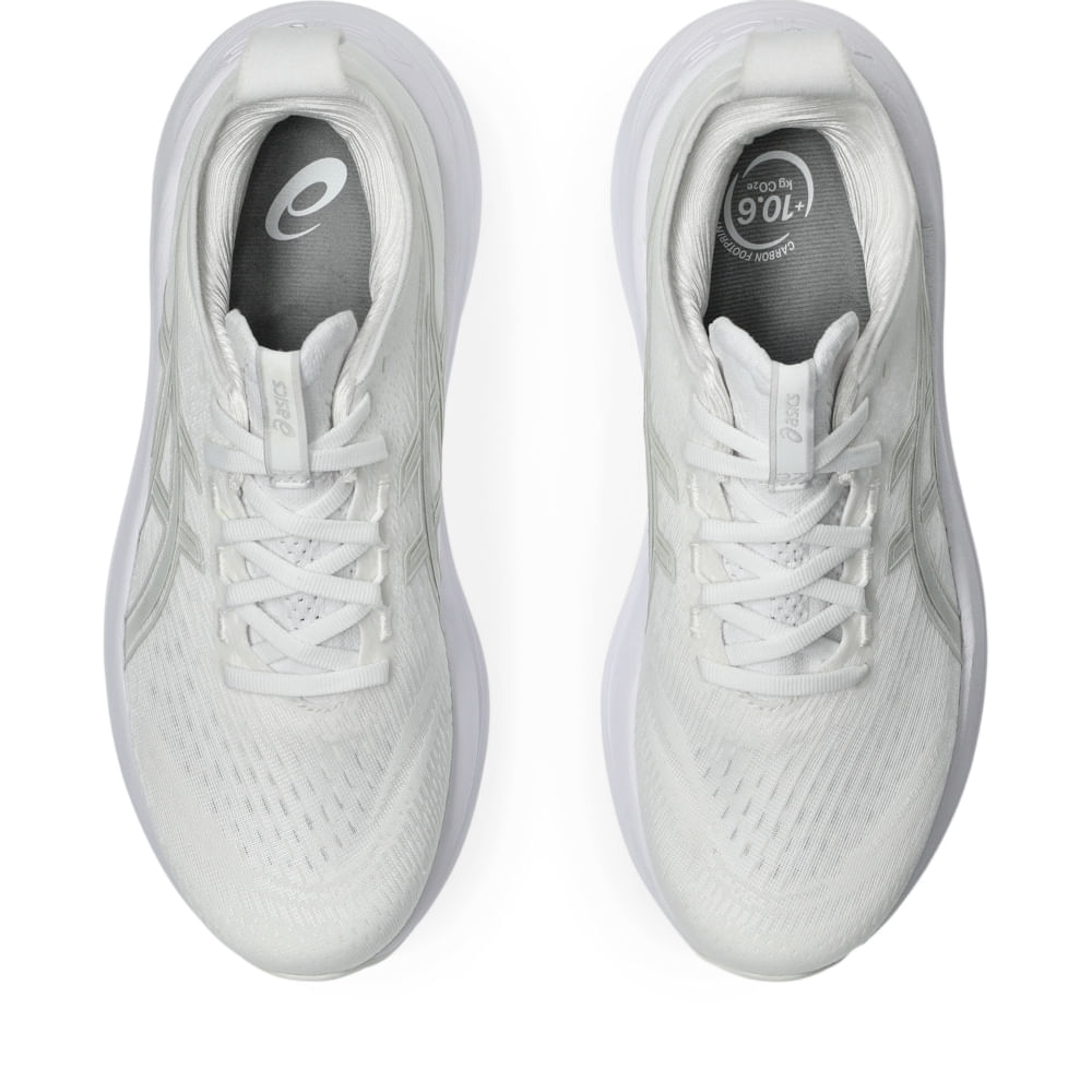 Tênis Asics Gel-nimbus 27 Feminino - Branco | Cinza