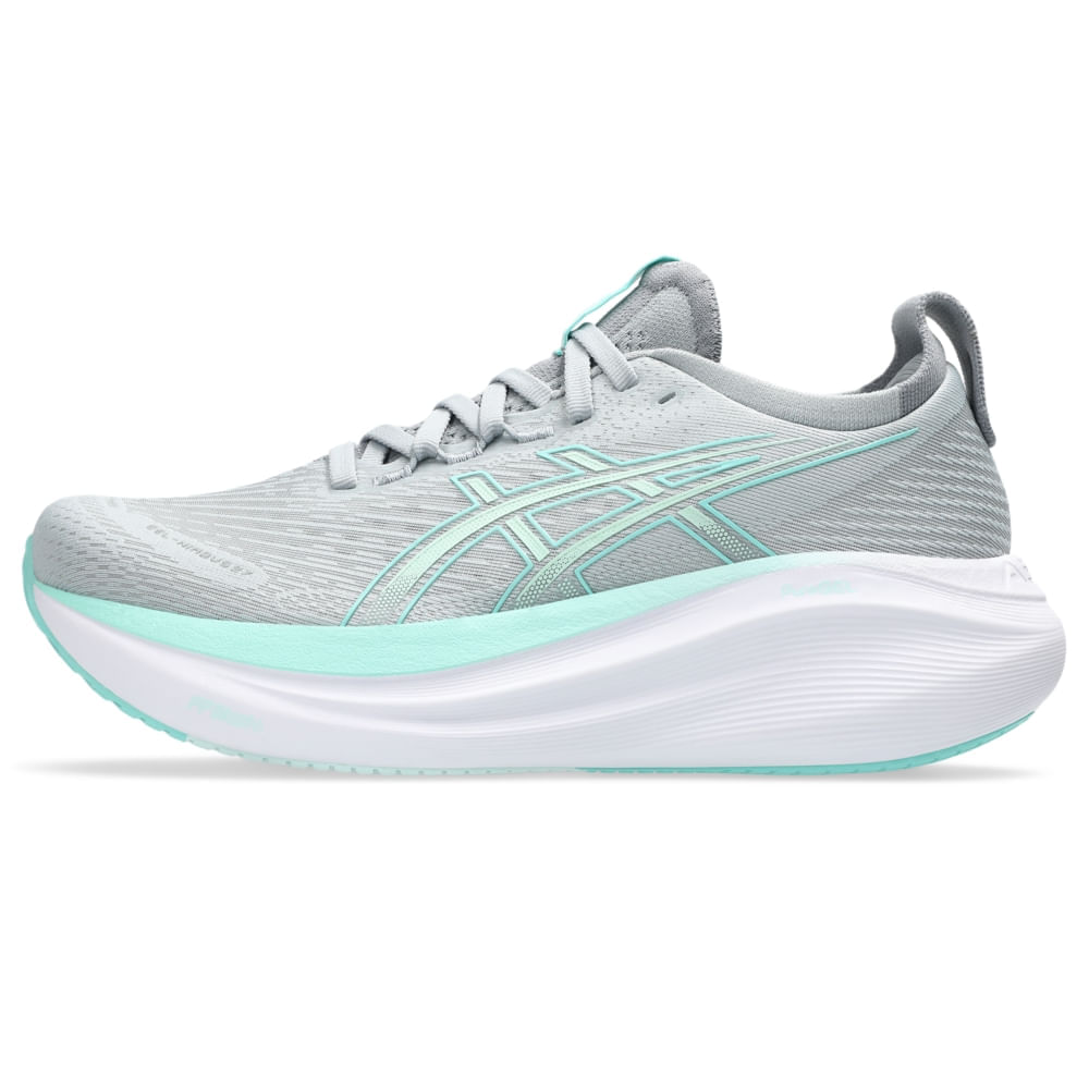 Tênis Asics Gel-nimbus 27 Feminino - Cinza | Azul