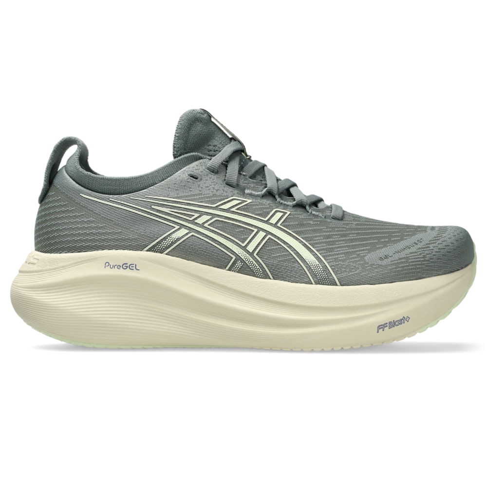 Tênis Asics Gel-nimbus 27 Feminino - Cinza