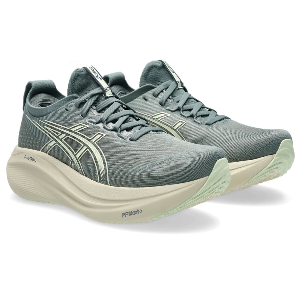 Tênis Asics Gel-nimbus 27 Feminino - Cinza