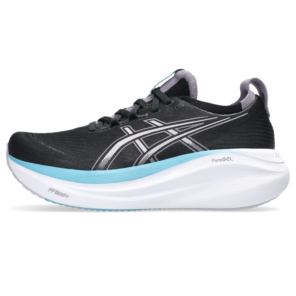 Tênis Asics Gel-nimbus 27 Feminino - Preto | Azul