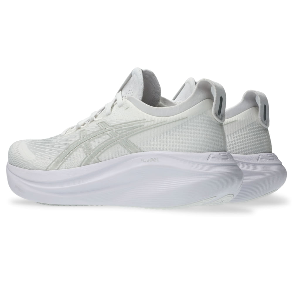 Tênis Asics Gel-nimbus 27 Masculino - Branco | Cinza