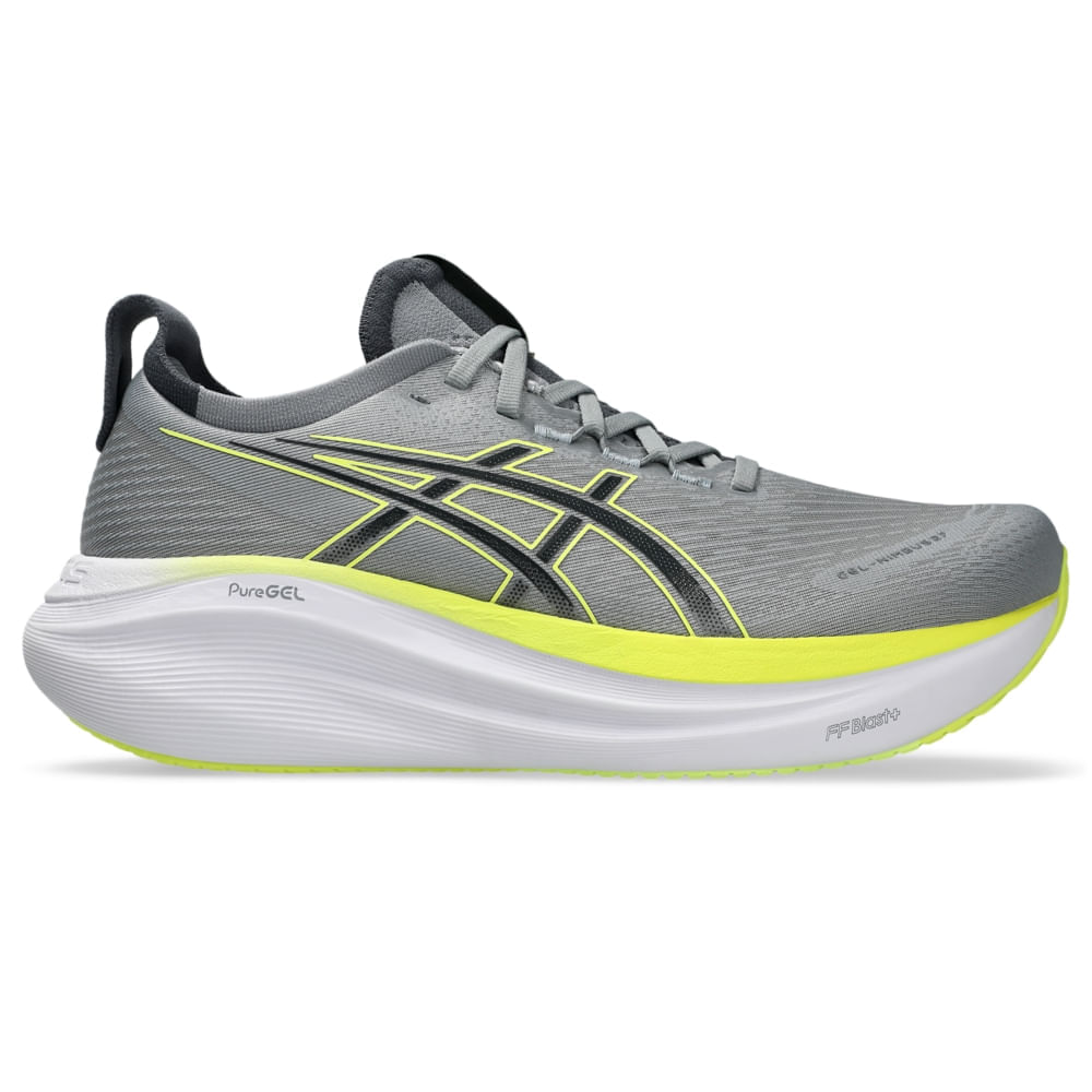 Tênis Asics Gel-nimbus 27 Masculino - Cinza | Verde