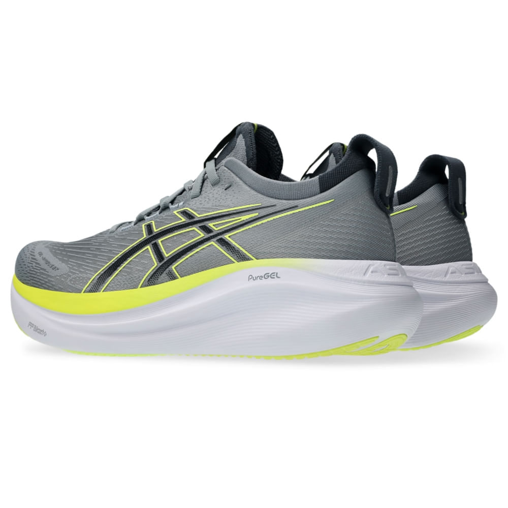 Tênis Asics Gel-nimbus 27 Masculino - Cinza | Verde