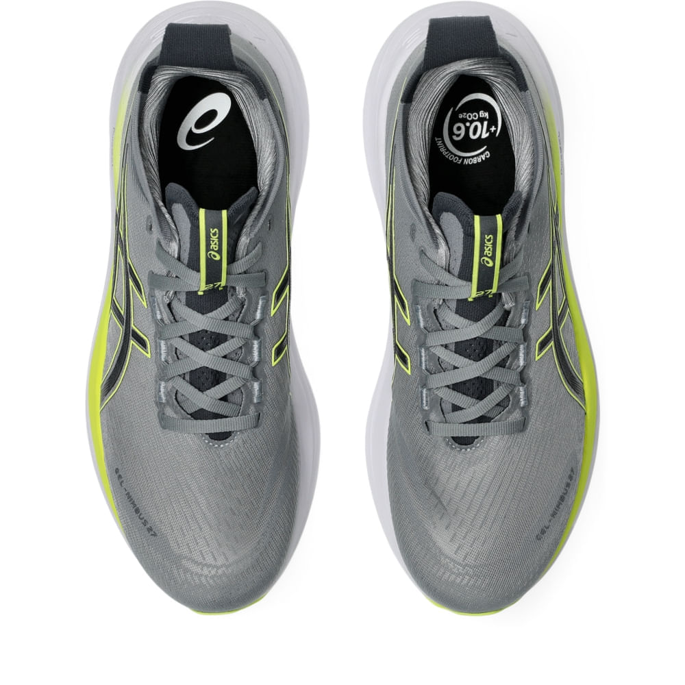 Tênis Asics Gel-nimbus 27 Masculino - Cinza | Verde