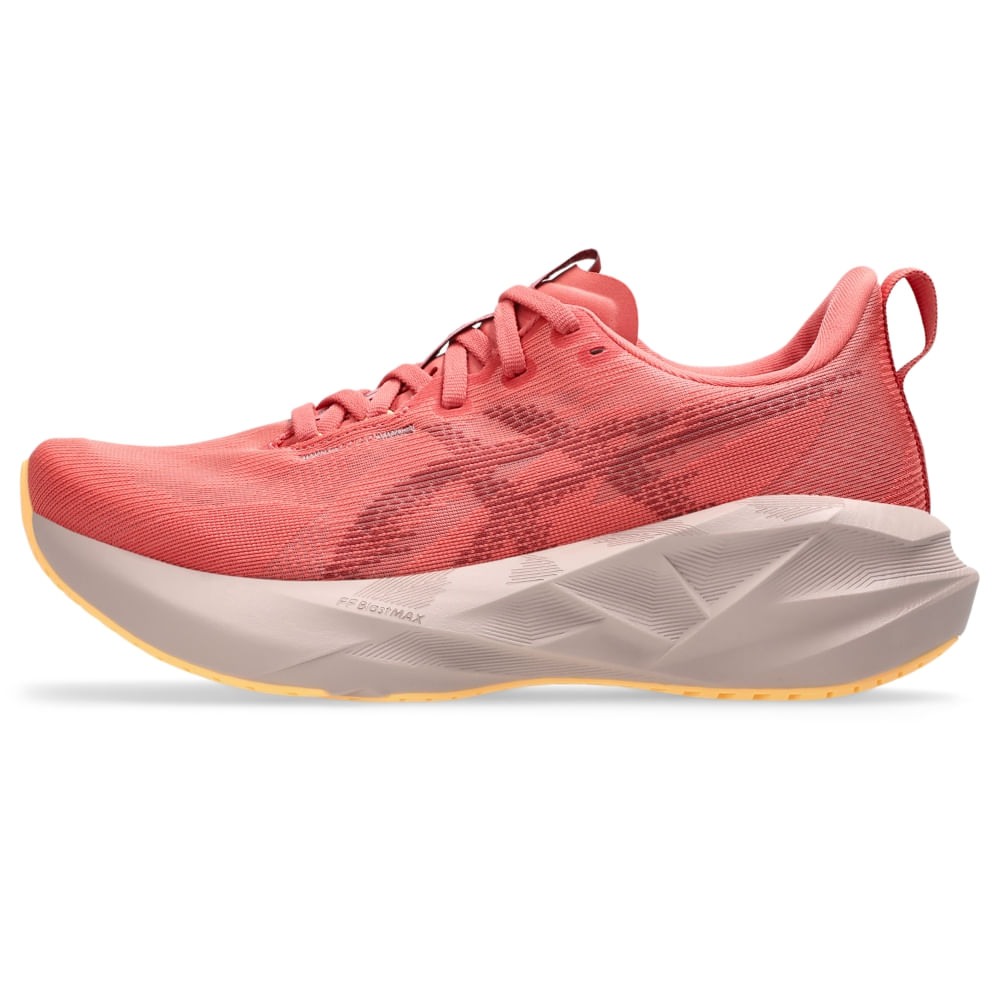 Tênis Asics Novablast 5 Feminino - Rosa | Roxo