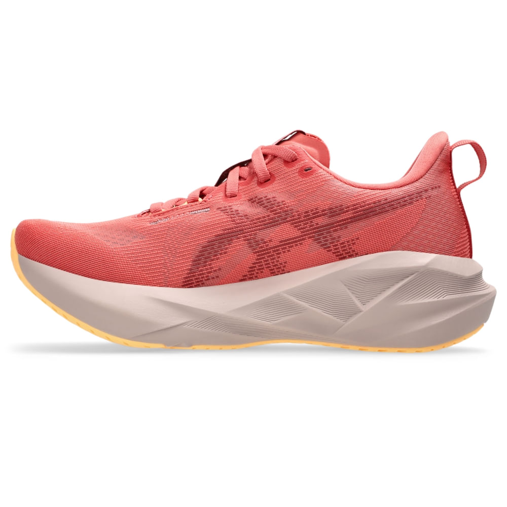 Tênis Asics Novablast 5 Feminino - Rosa | Roxo