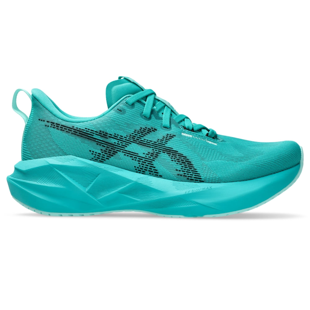 Tênis Asics Novablast 5 Feminino - Verde | Preto