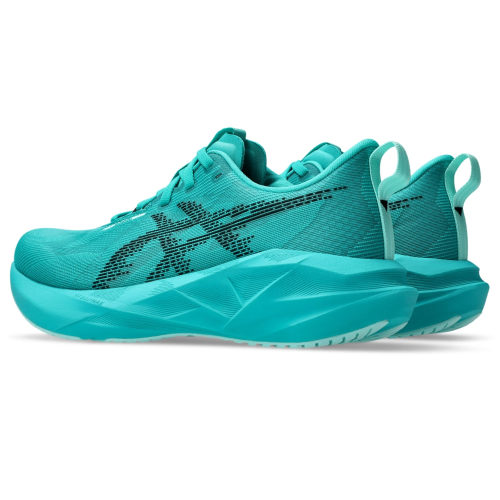 Tênis Asics Novablast 5 Feminino - Verde | Preto