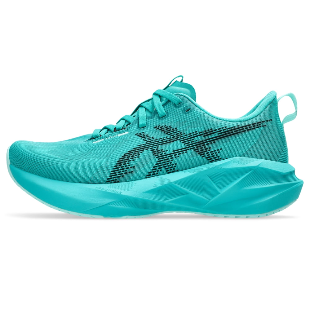 Tênis Asics Novablast 5 Feminino - Verde | Preto