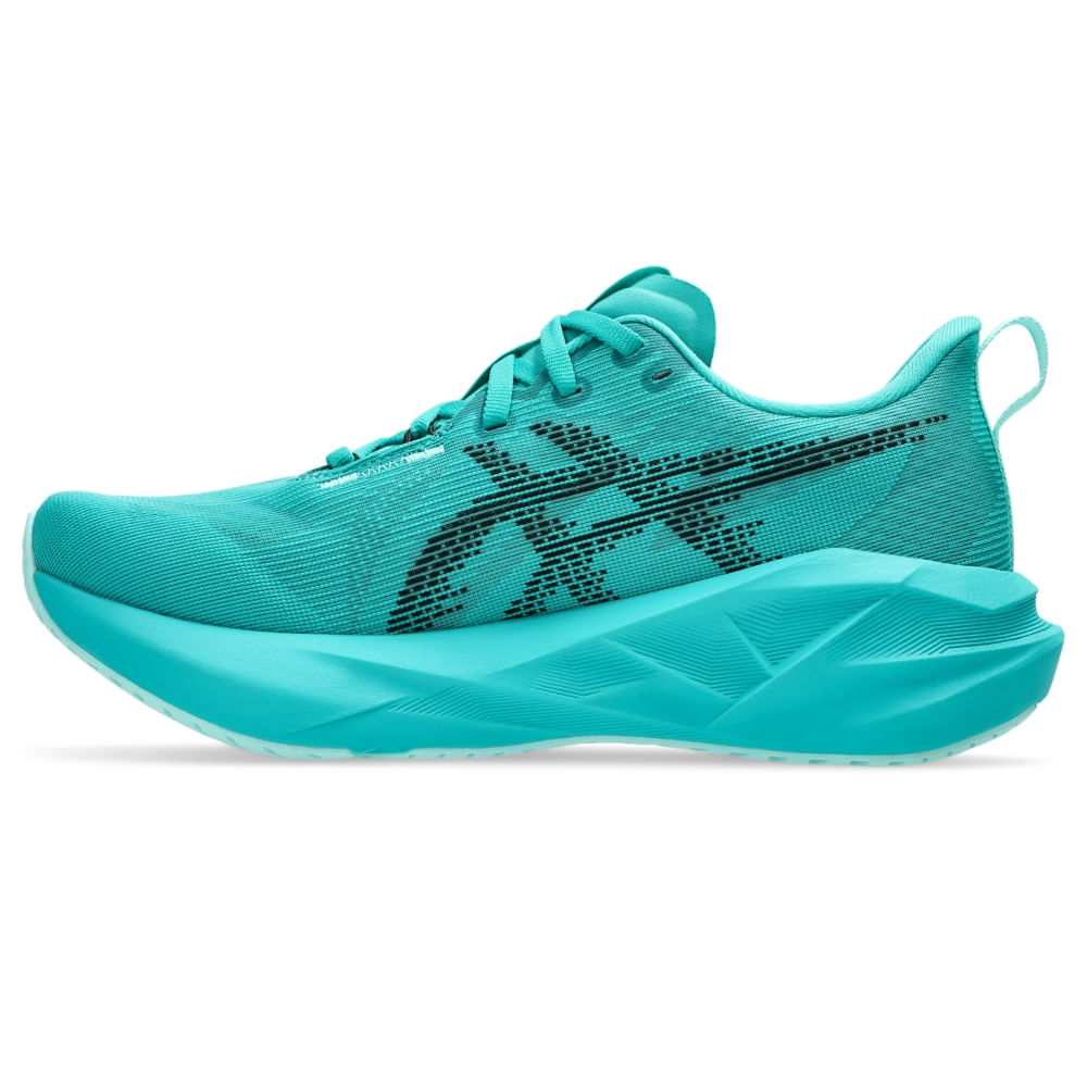 Tênis Asics Novablast 5 Feminino - Verde | Preto