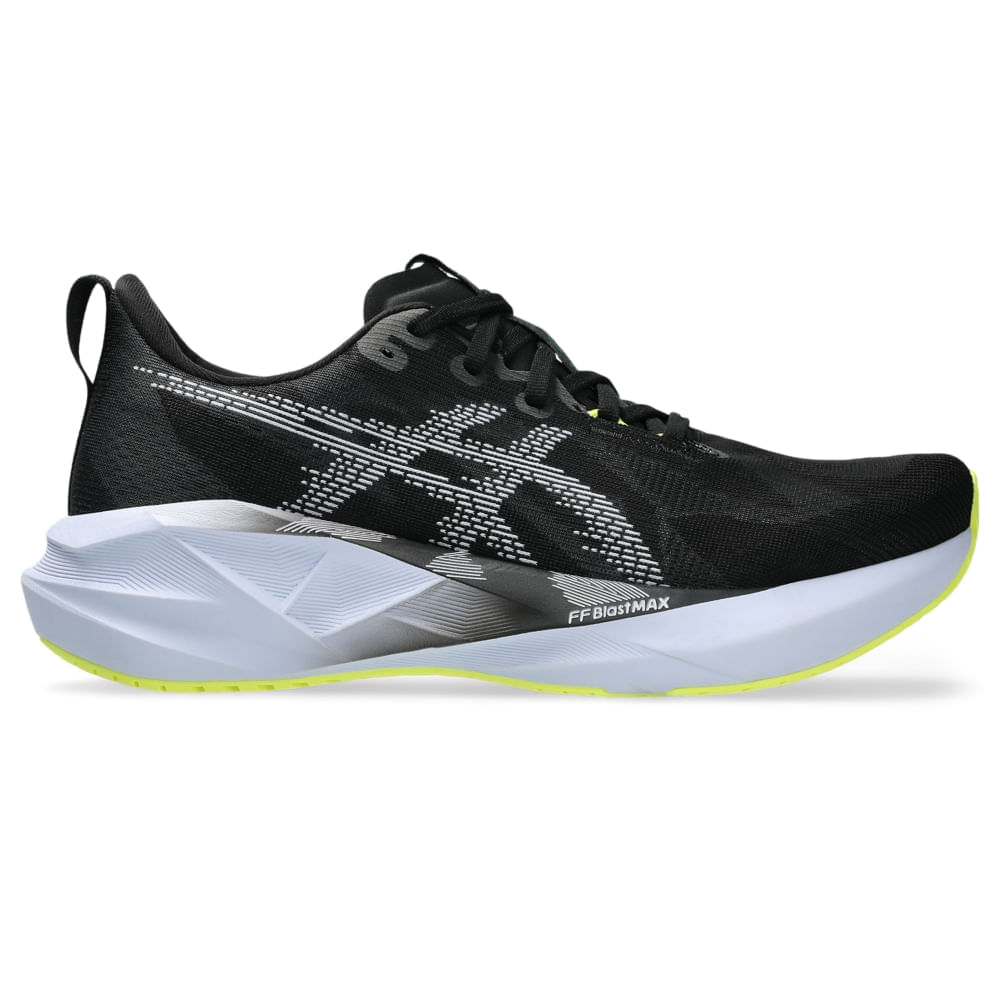 Tênis Asics Novablast 5 Masculino - Preto | Verde