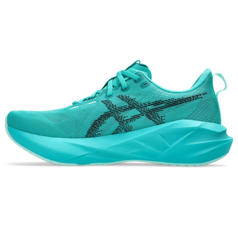 Tênis Asics Novablast 5 Masculino - Verde | Preto