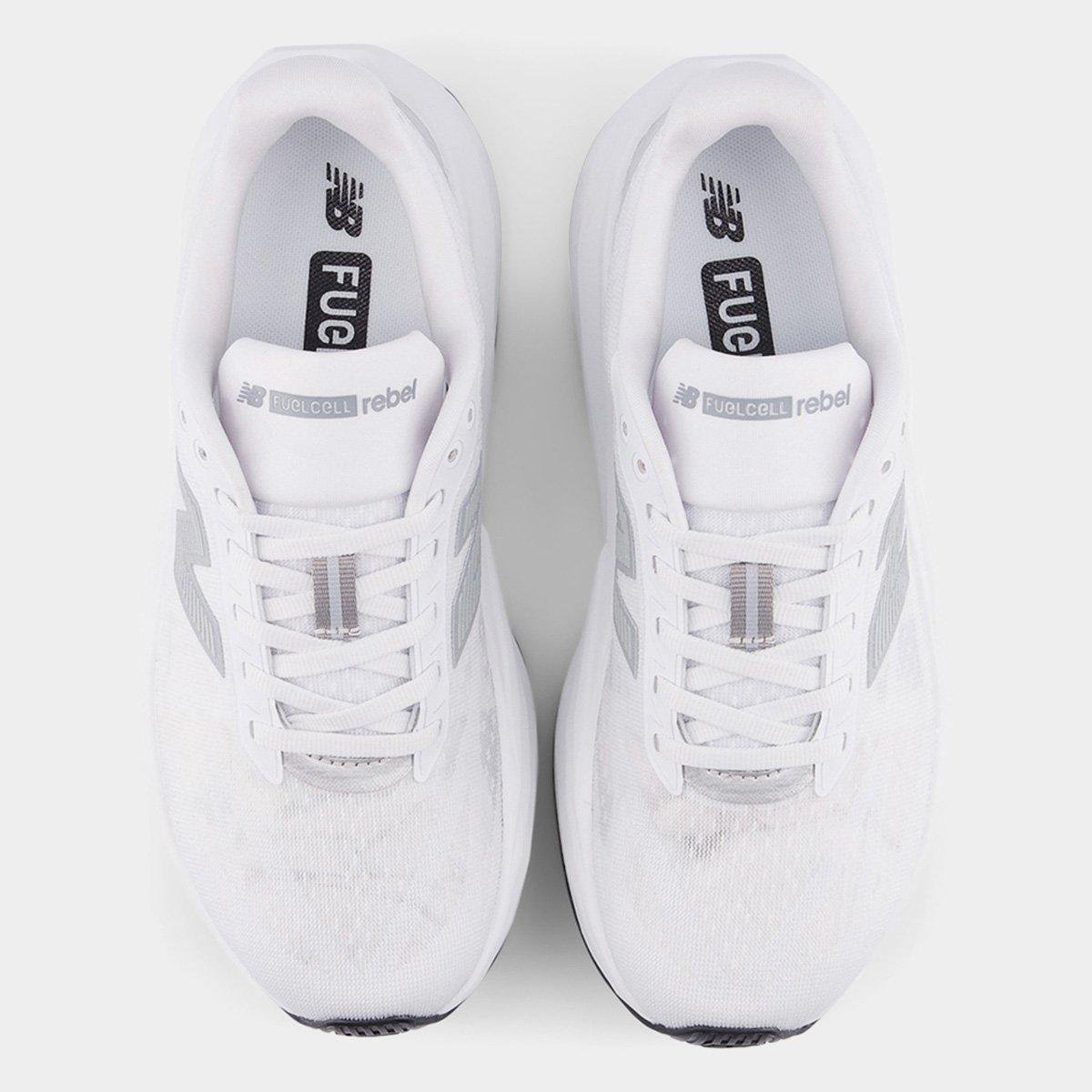 Tênis New Balance Fuelcell Rebel V5 Feminino - Branco