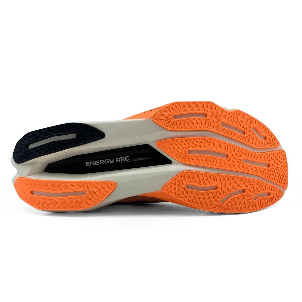Tênis New Balance Fuelcell Supercomp Elite V4 Feminino - Bege+Laranja