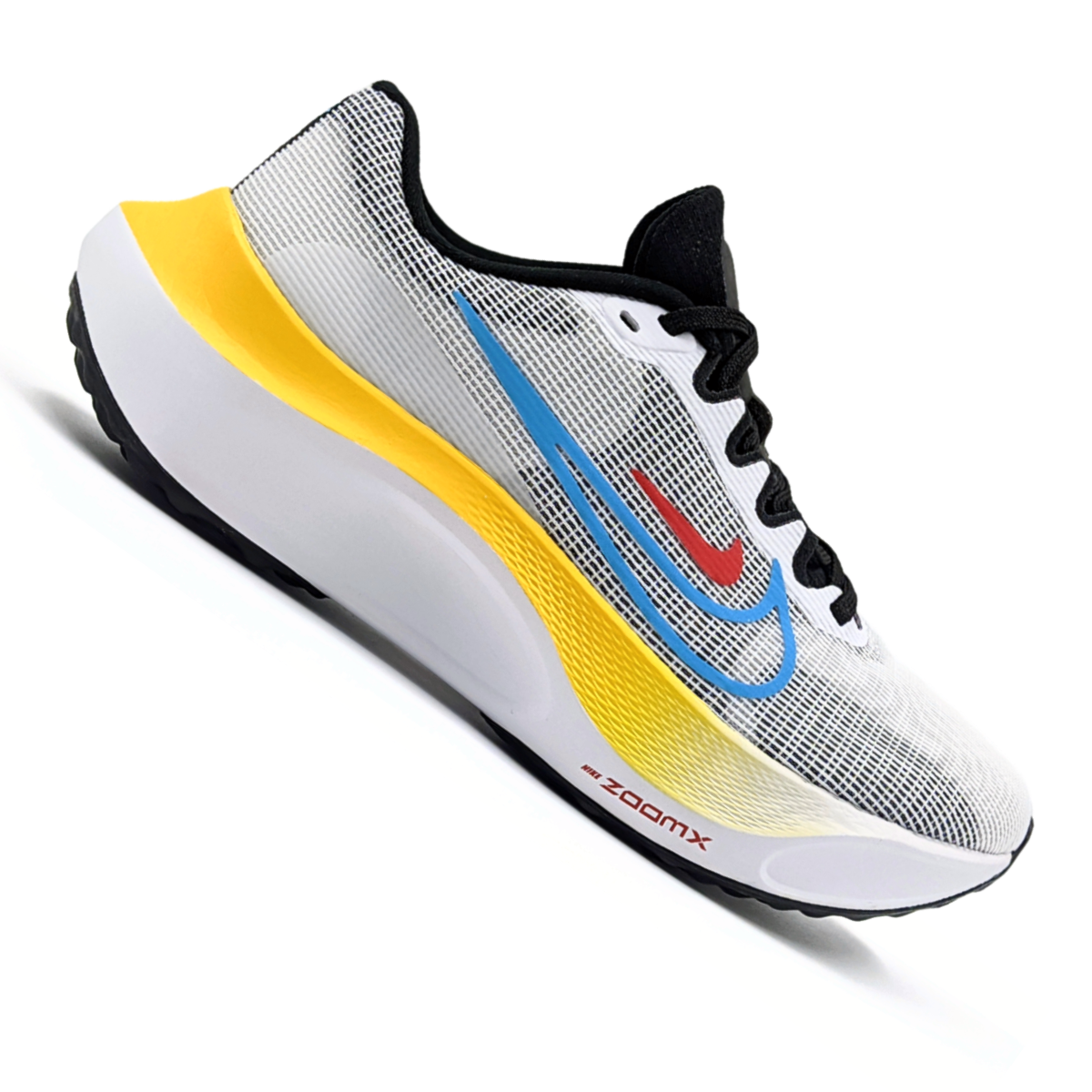 Tênis Nike Zoom Fly 5 Feminino - Branco Amarelo