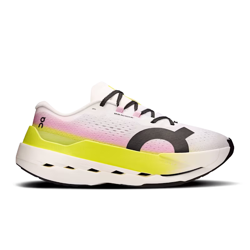 Tênis ON Cloudboom Max Feminino - Lime  |  Raspberry